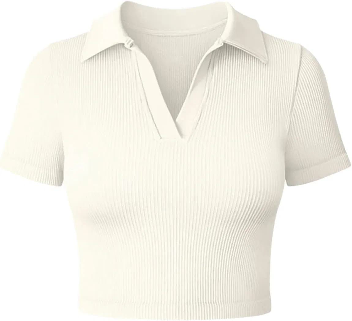 Женское поло для активного отдыха, Slim Fit, Beige