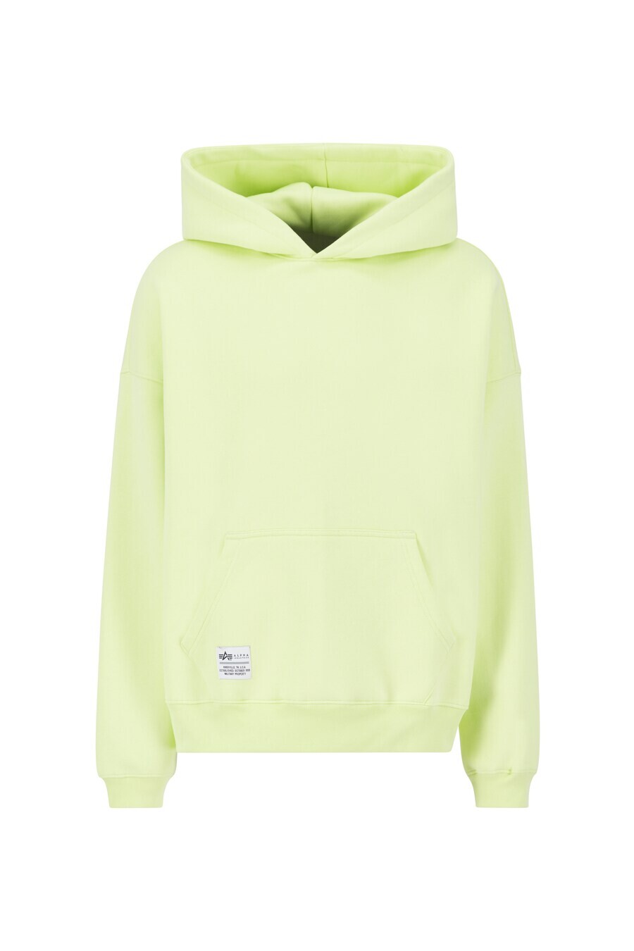 

Толстовка с капюшоном ALPHA INDUSTRIES Sweatshirt, лаймовый