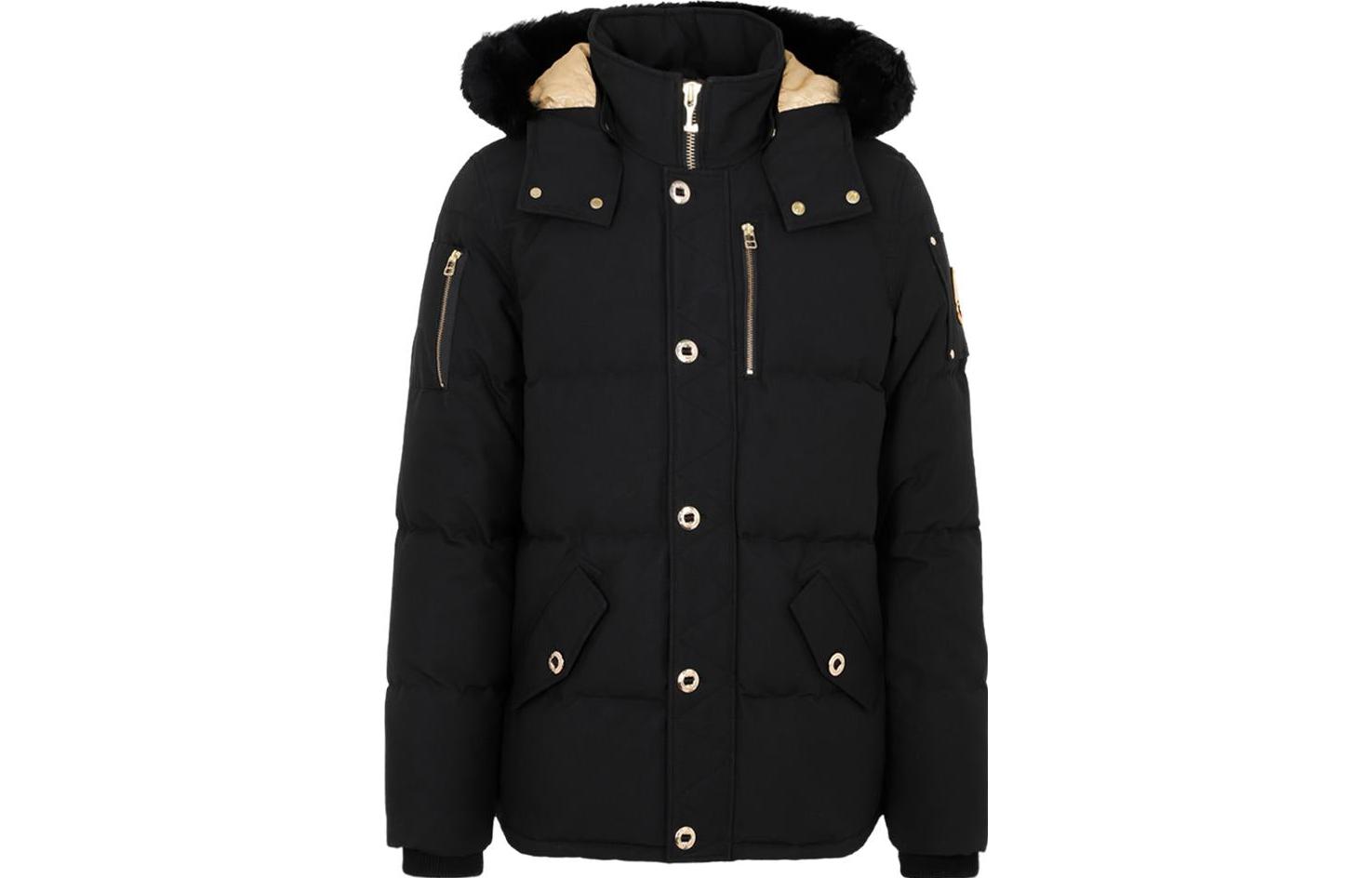 

Moose Knuckles Куртка утепленная с логотипом 3Q, Black