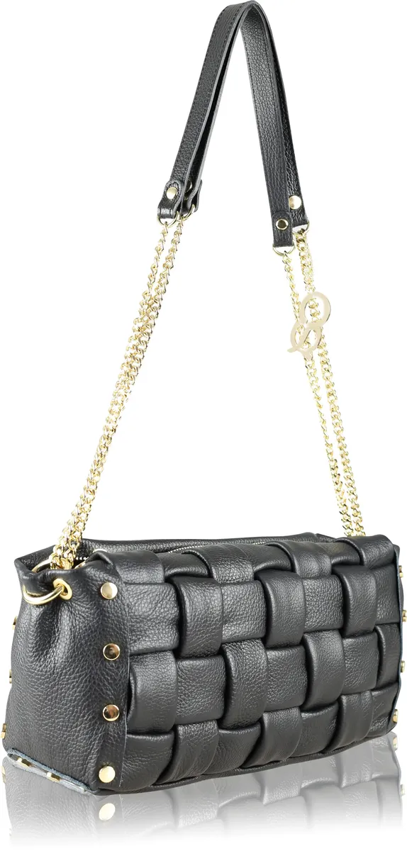 

Сумка через плечо COLLEZIONE ALESSANDRO "Baguette", производство Италия, черный