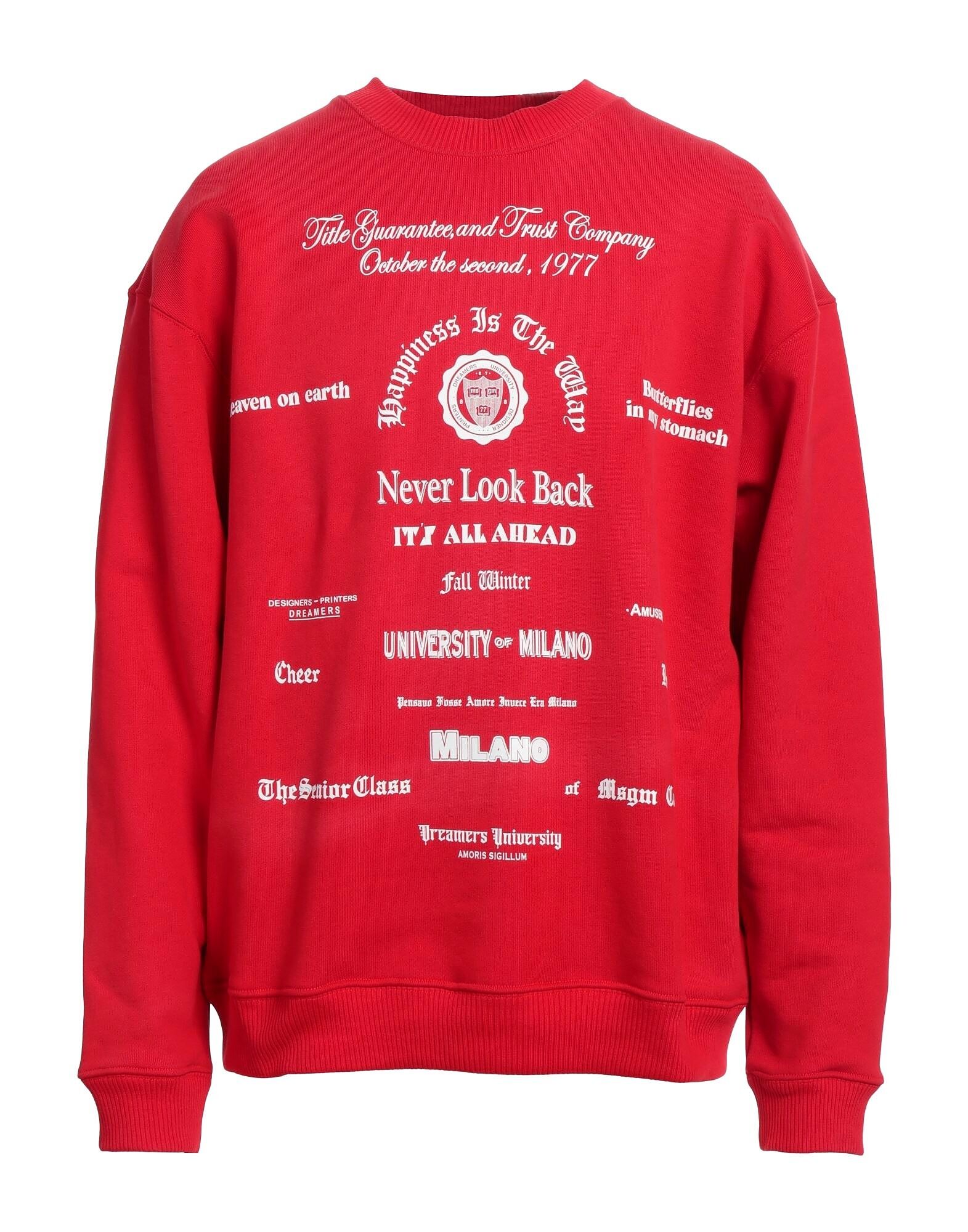 

Толстовка Msgm, красный