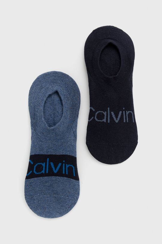 

Носки (2 пары) Calvin Klein, синий