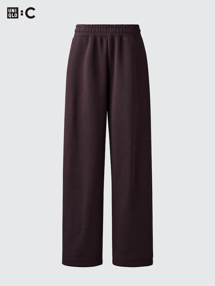 Спортивные широкие брюки/длинные Uniqlo, серый — фото 4