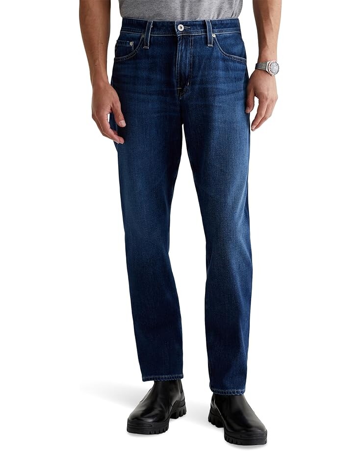 

Джинсы AG Jeans Everett Slim Straight Jeans in Zone, цвет Zone