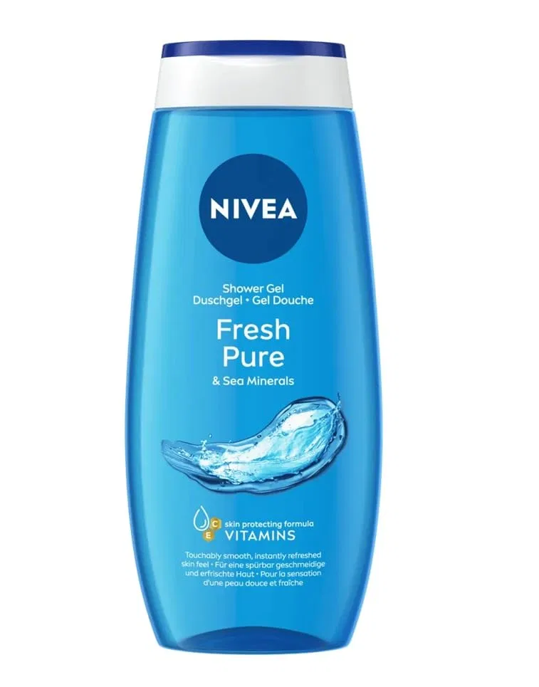 Женский гель для душа «Fresh Pure» от Nivea, 6 x 250 мл Nivea