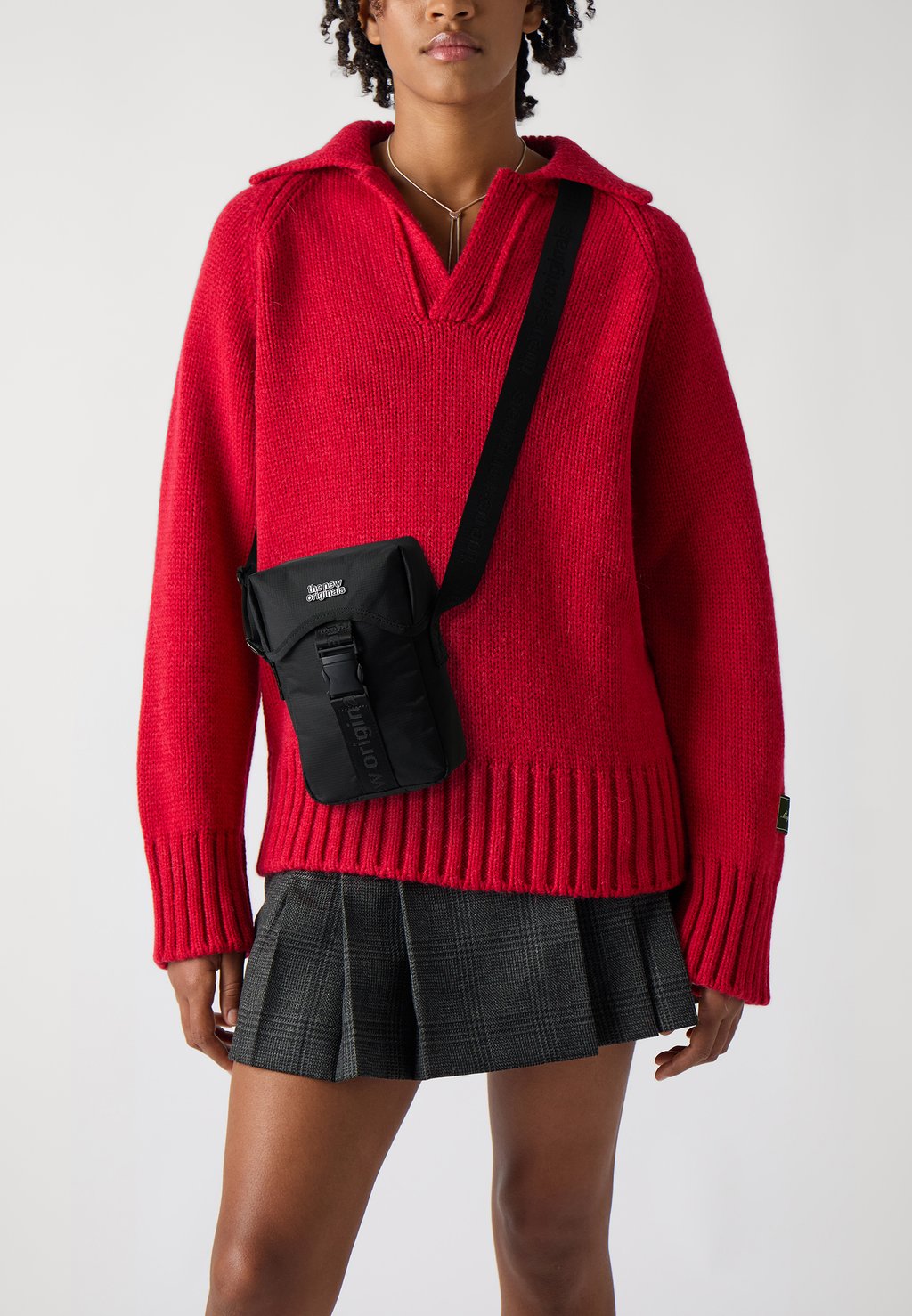 

Сумка через плечо PASSENGER BAG UNISEX - Across body bag The New Originals, черный