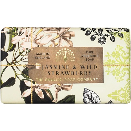 

Юбилейное обернутое мыло с жасминовым маслом ши, увлажняющее 190 г The English Soap Company