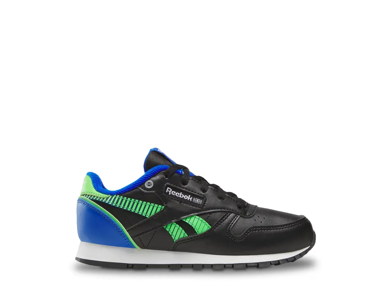 

Классические кожаные кроссовки с подсветкой Step 'n Flash 2.0 - детские Reebok, Black