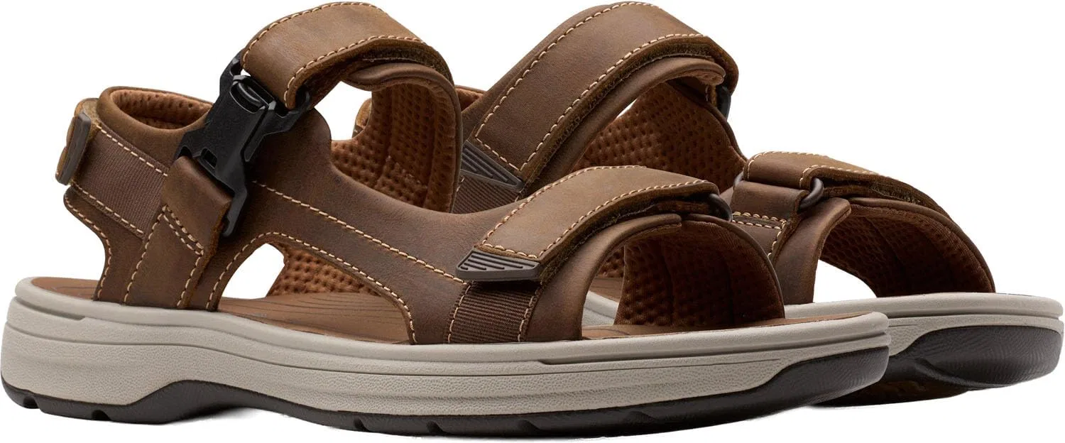 Сандалии Saltway Edge, Clarks, светло-коричневый — фото 4