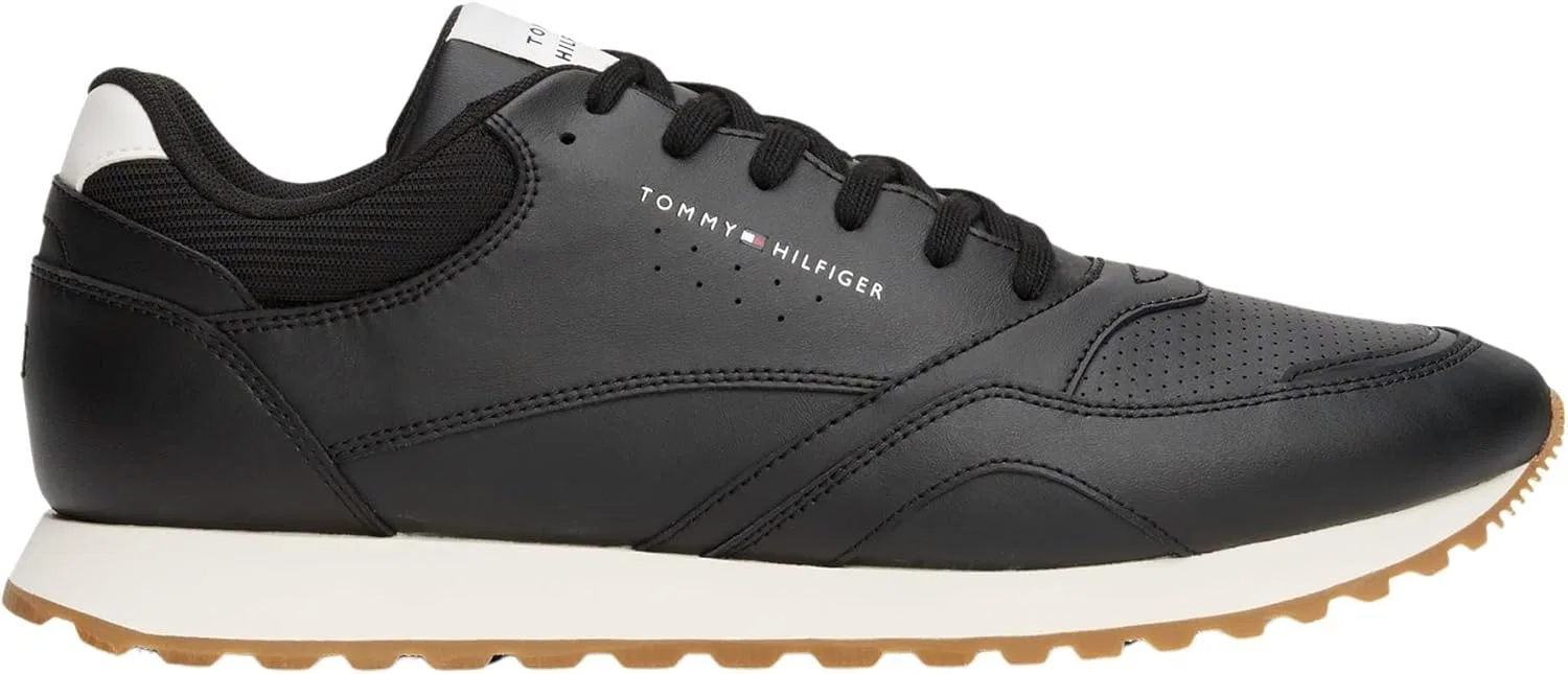 Мужские низкие кроссовки Tommy Hilfiger New Runner Eva LTH ESS Fm0fm05512, Black — фото 4