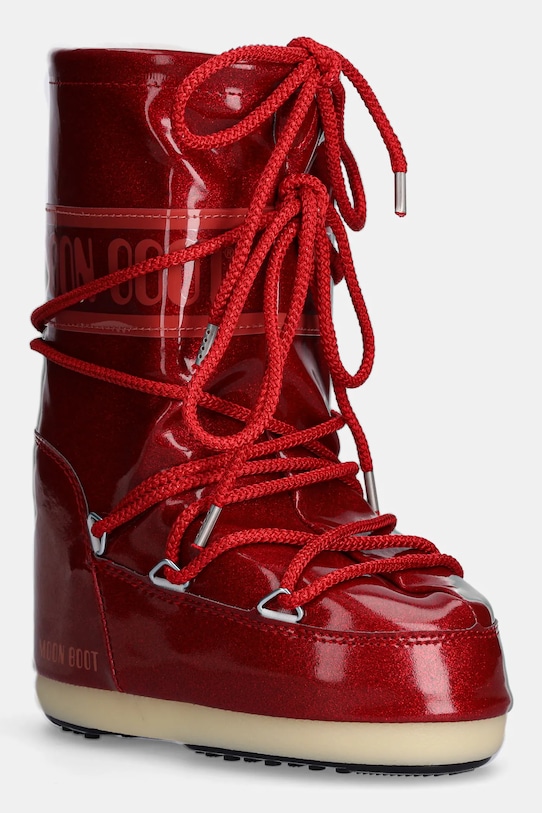 

Детские зимние ботинки ICON JR GLITTER Moon Boot, красный
