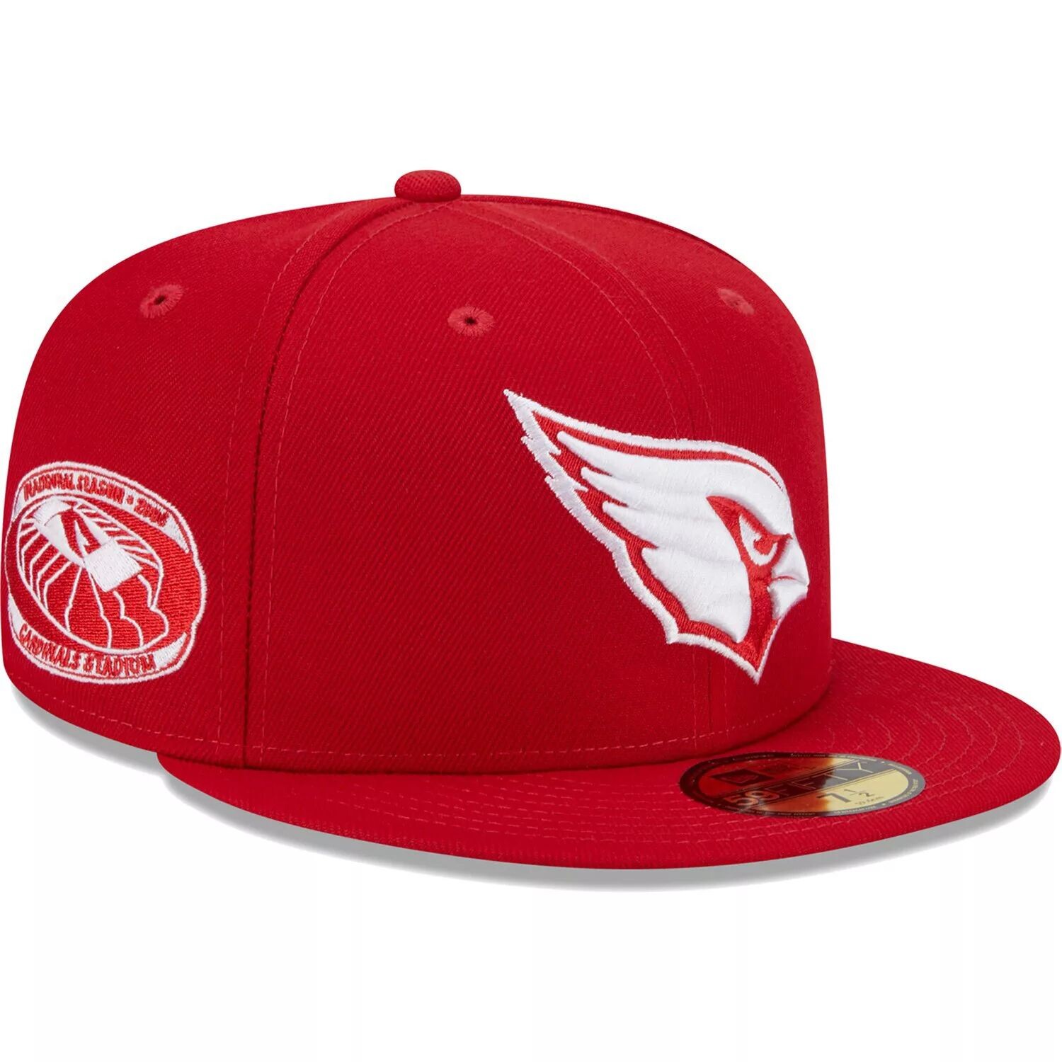 

Мужская основная нашивка первого сезона New Era Scarlet Arizona Cardinals 2006 59FIFTY, облегающая шляпа