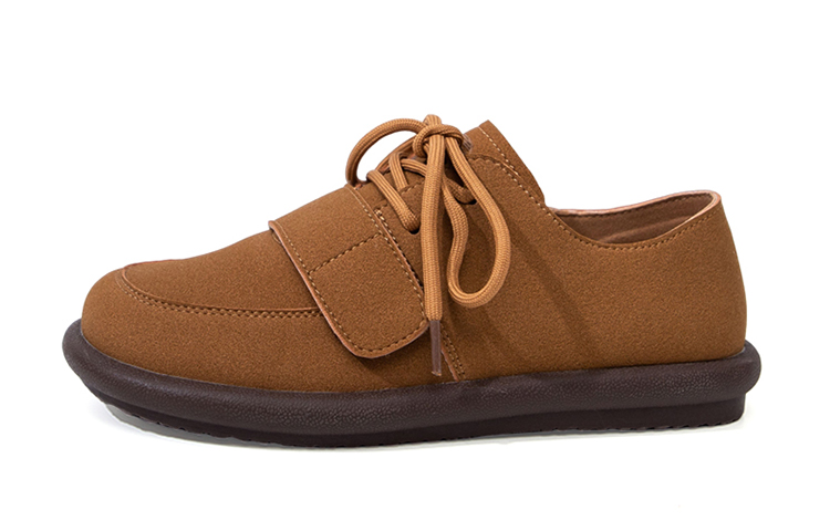 Повседневные женские туфли Feiyue коричневые — фото 2