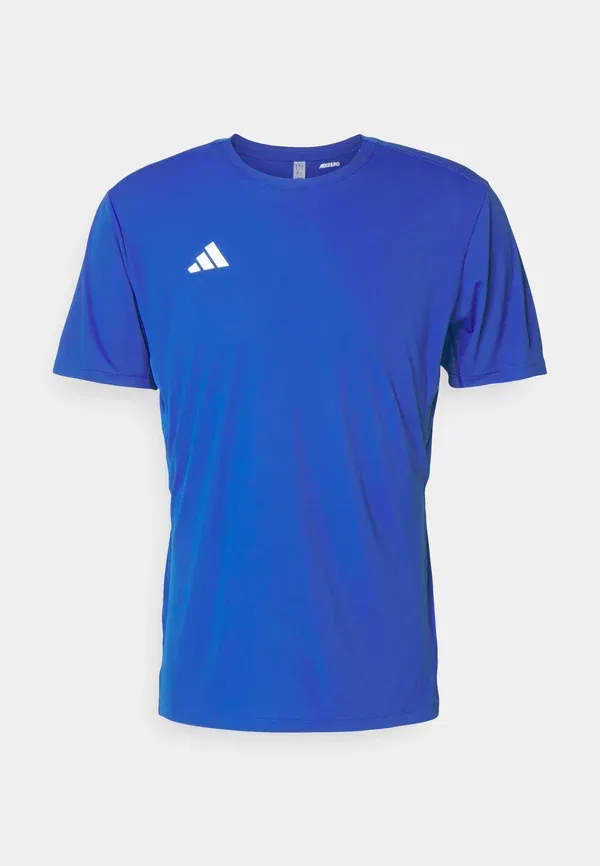 Футболка спортивная Adidas Performance Adizero tee, королевский синий — фото 4