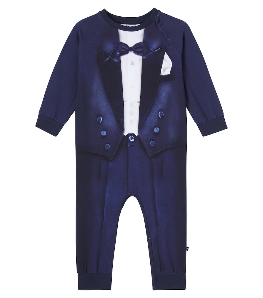 

Детский комбинезон Fairfax из хлопковой смеси Molo, Tuxedo Baby