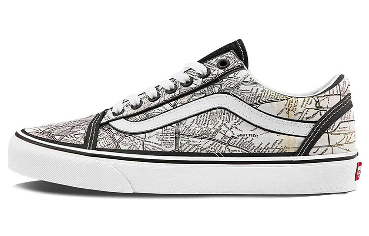 

Кроссовки Old Skool Moca X Vans 'Frances Stark Maps', Серый, Кроссовки Old Skool Moca X Vans 'Frances Stark Maps'