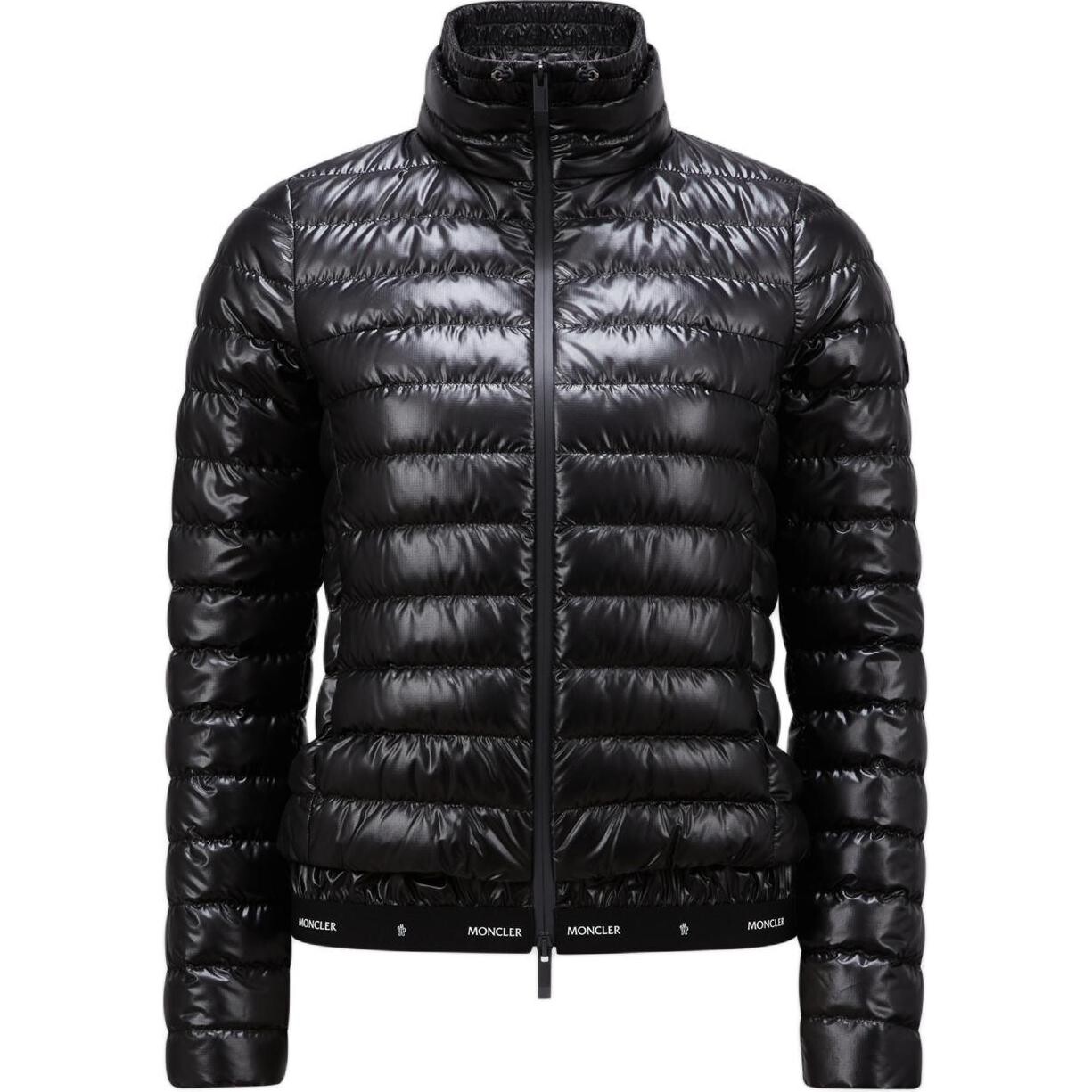 

Пуховик женский черный Moncler