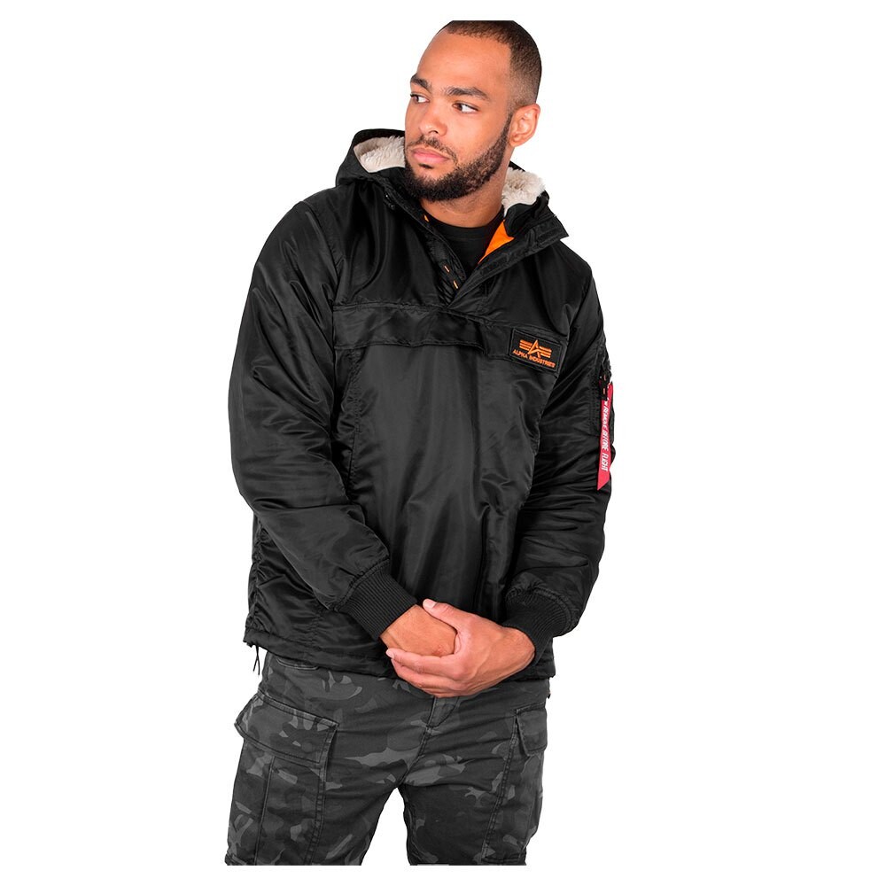 

Анорак Alpha Industries HPO, черный