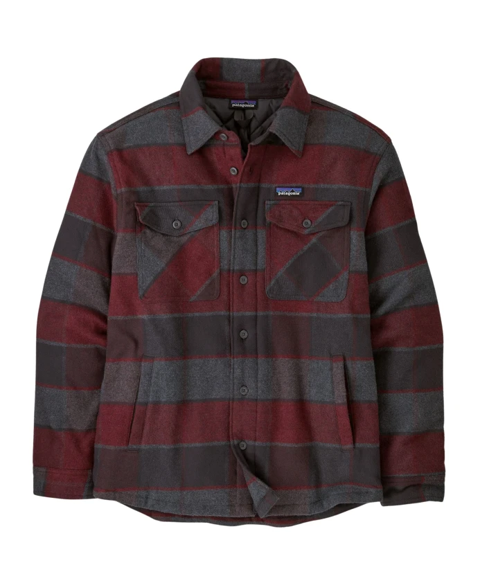 

Легкая, утепленная фланелевая рубашка в стиле фьорд Patagonia, мультиколор