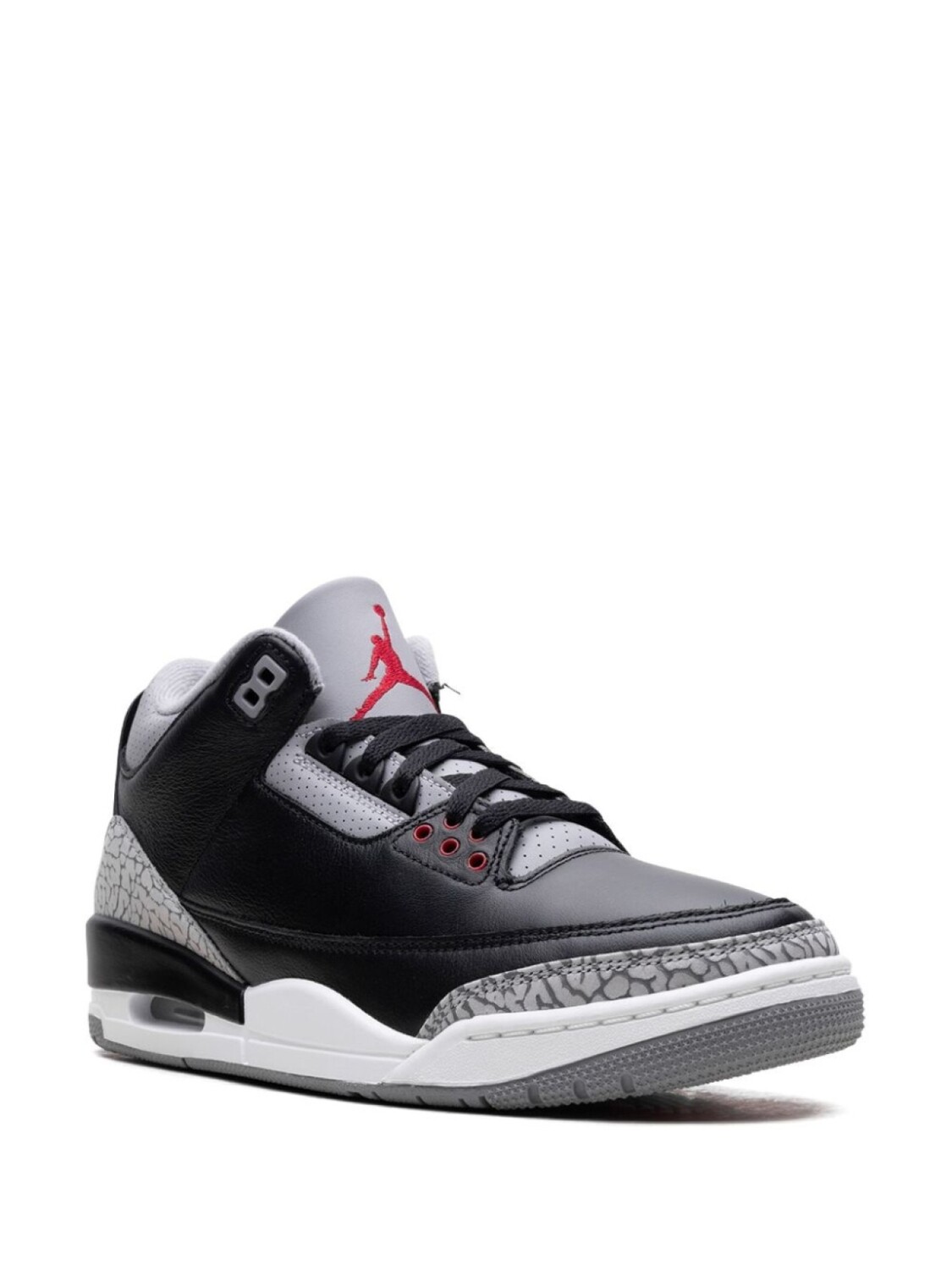 Jordan кроссовки Air Jordan 3 Black Cement Reimagined, черный — фото 2