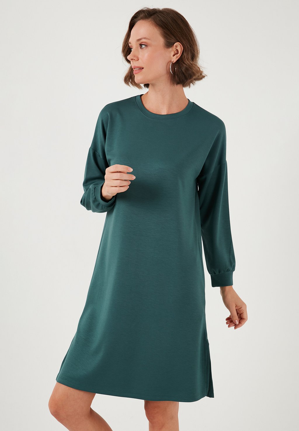 

Платье из джерси REGULAR FIT LELA, темно-зеленый