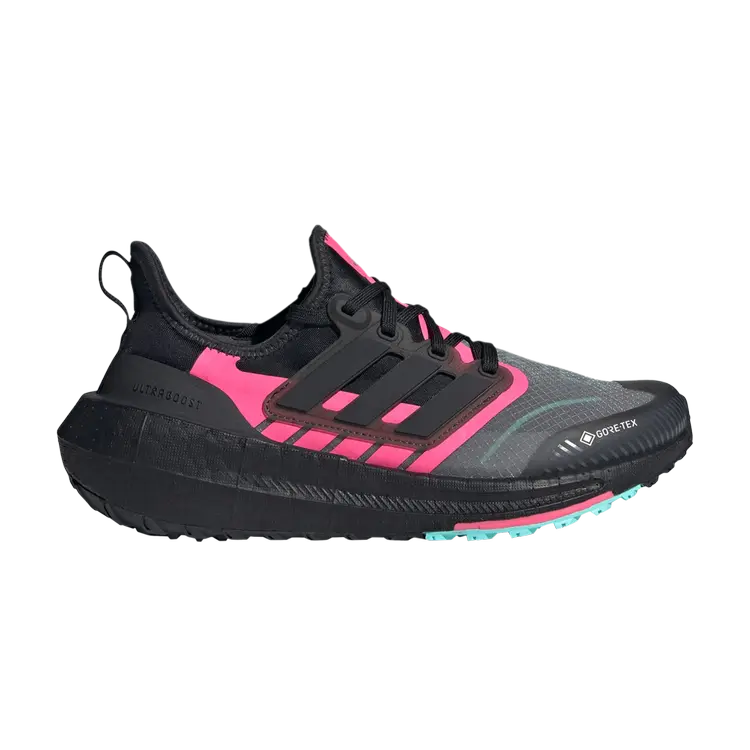 

Кроссовки Wmns UltraBoost Light GORE-TEX, цвет Black Lucid Pink