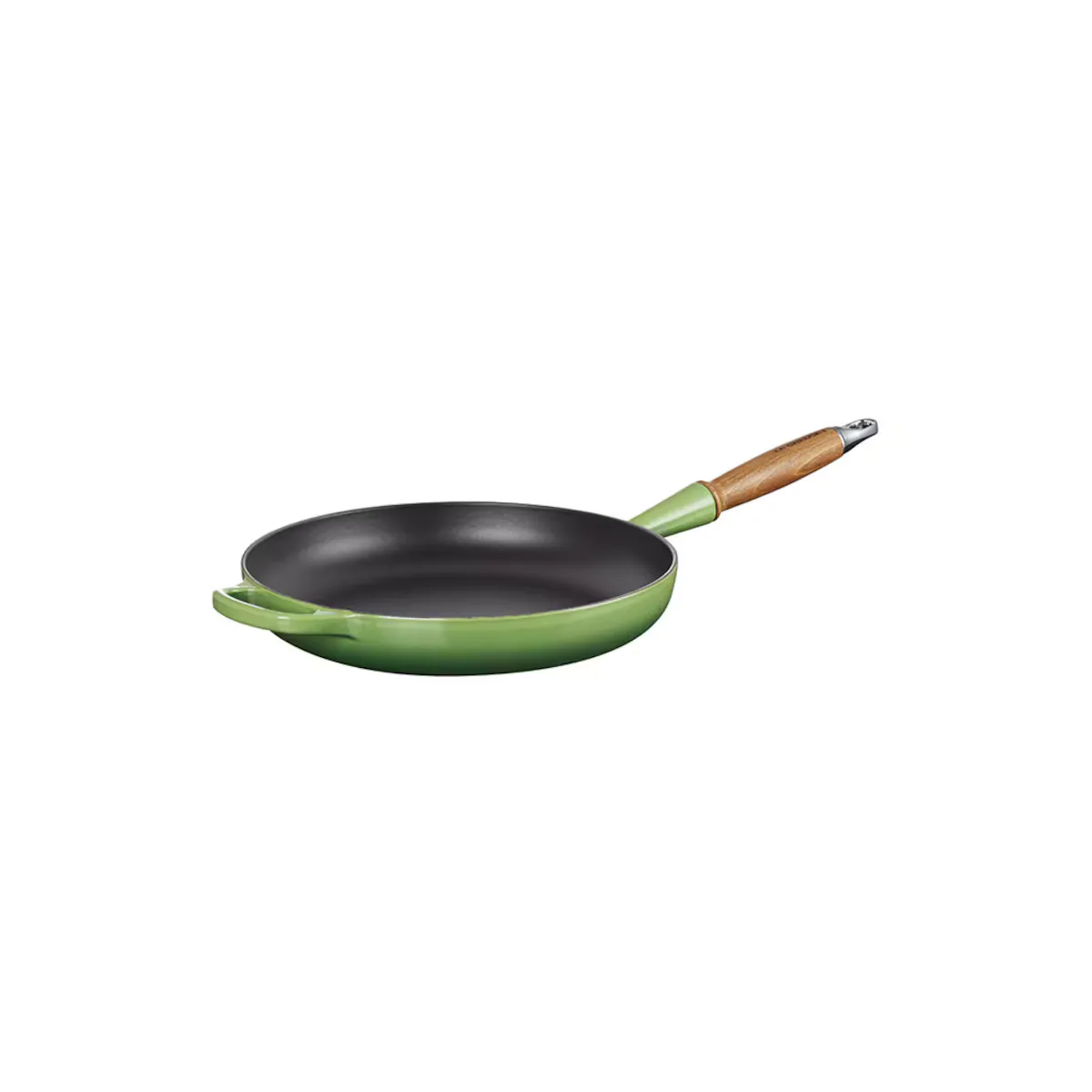 

Чугунная сковорода Le Creuset с деревянной ручкой, зеленый