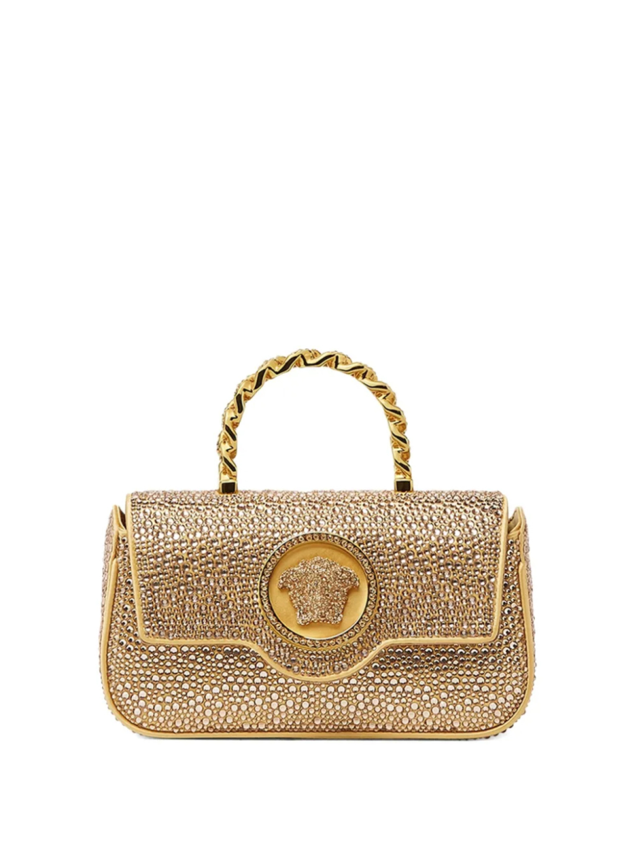 

Versace сумка-тоут La Medusa размера мини, золотой
