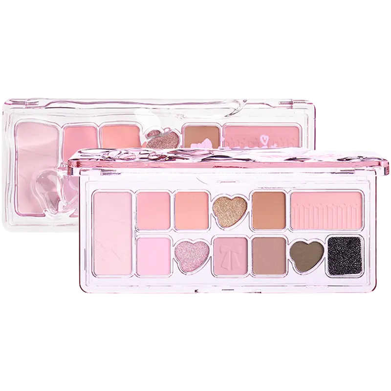 

Палитра теней Ribbon Fantasy Eleven Colors Shimmer для сияния тона кожи 9,3 г VEECCI