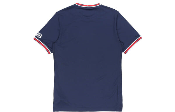 Майка Air Jordan 21-22 Season Paris Saint-Germain SW Fan Edition Home Messi Training Soccer/Football Jersey Navy Blue, синий — фото 2