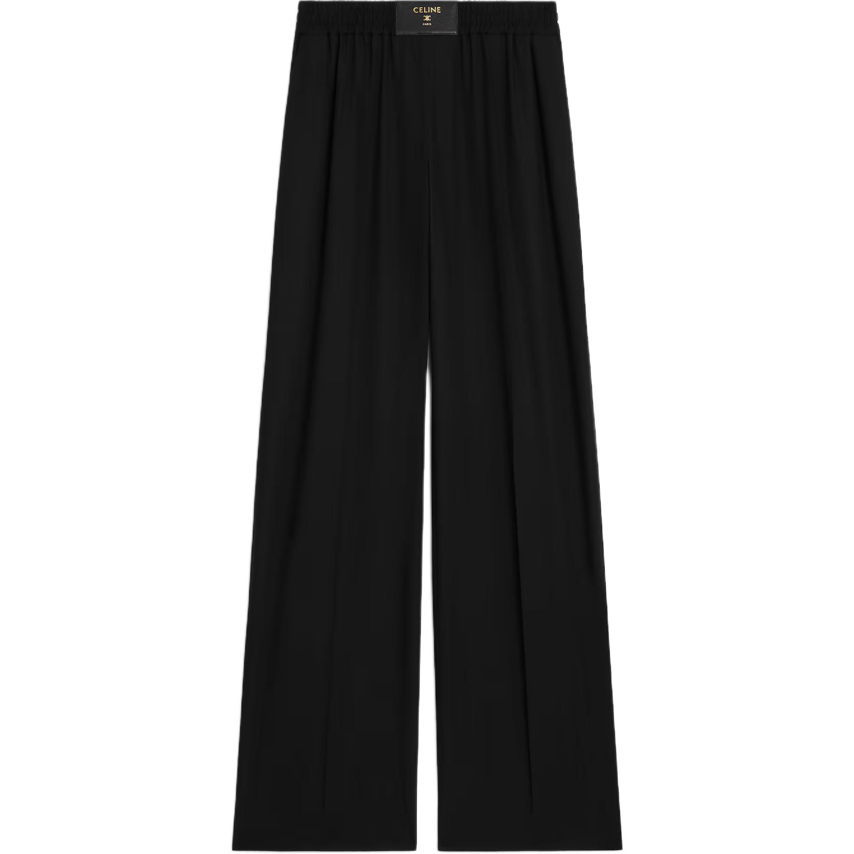 

CELINE Повседневные брюки Women's Black Moderate Straight Fit
