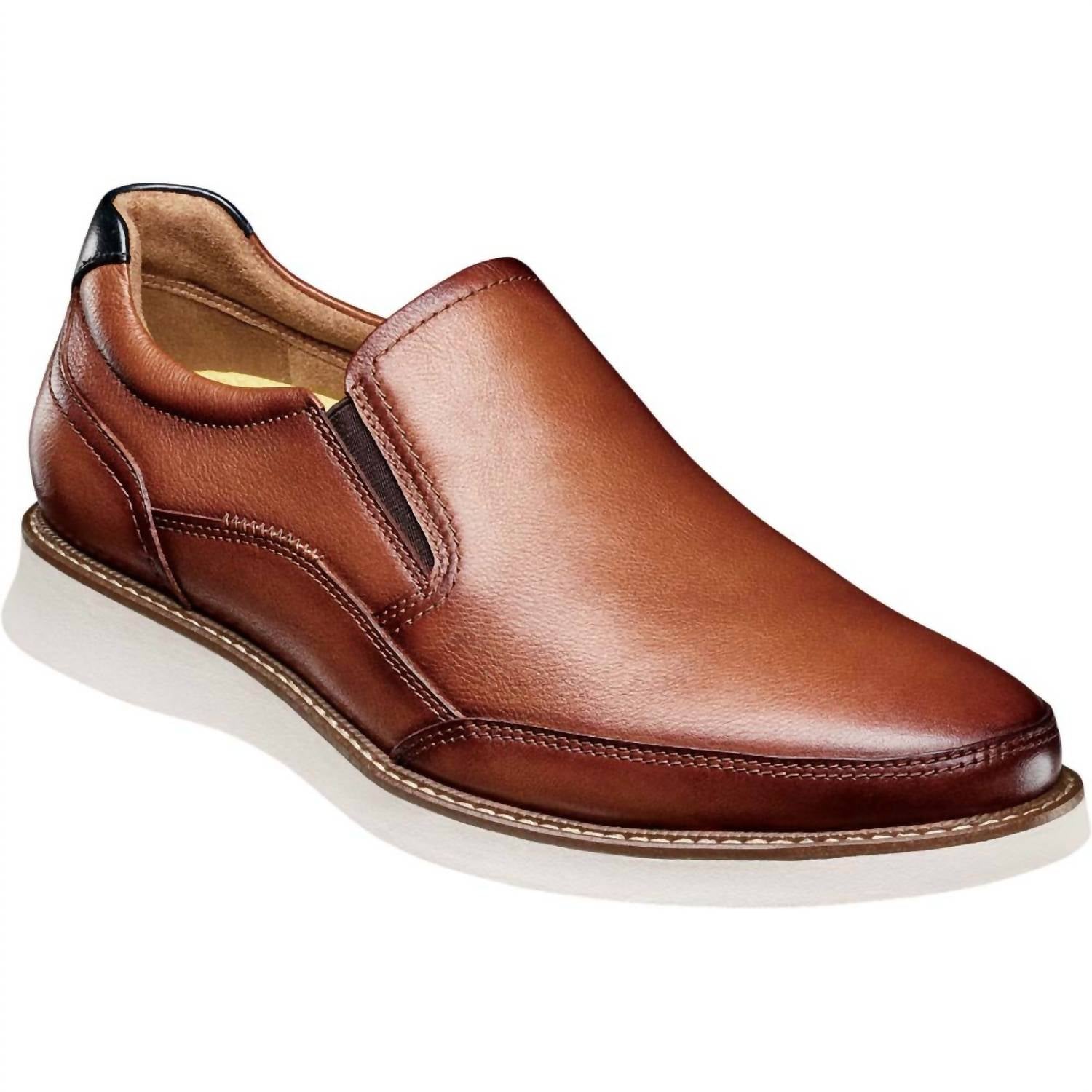 

Мужские слипоны Launch Moc Toe Slip On в цвете коньяк Florsheim, cognac