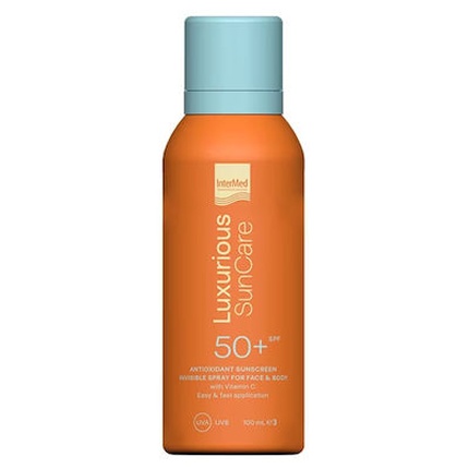 Антиоксидантный солнцезащитный крем-невидимый спрей Spf 50 - 100 мл Luxurious