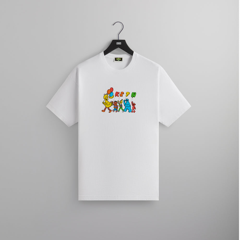 

Футболка Kith for Sesame Street Balloon Tee, белый