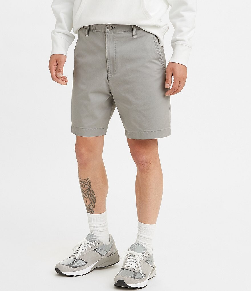 

Levi's Elastic-Waist XX Easy 10шорты чинос с внутренним швом, серый
