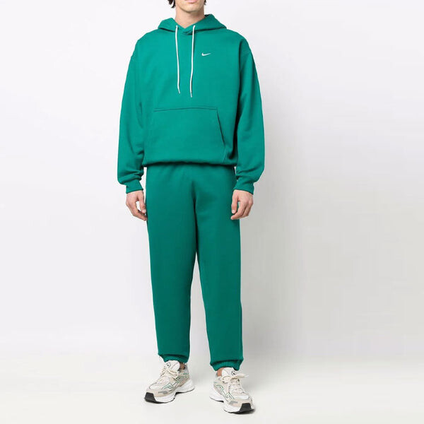 Брюки men's logo embroidered casual solid color sports pants/trousers/joggers green Nike, мультиколор — фото 2