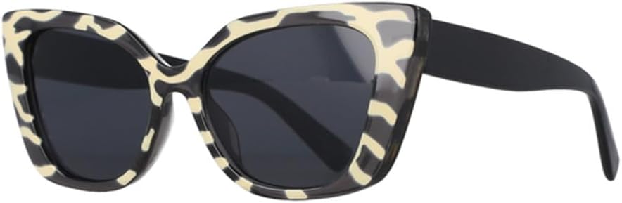 

Солнцезащитные очки UV400 для мужчин и женщин | Панк-стиль "кошачий глаз" с разноцветными линзами | для вождения и занятий спортом на открытом воздухе generic, Tortoiseshell