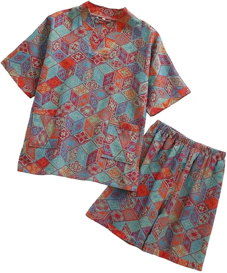 Пижама из хлопка, Double Layer Gauze, 4