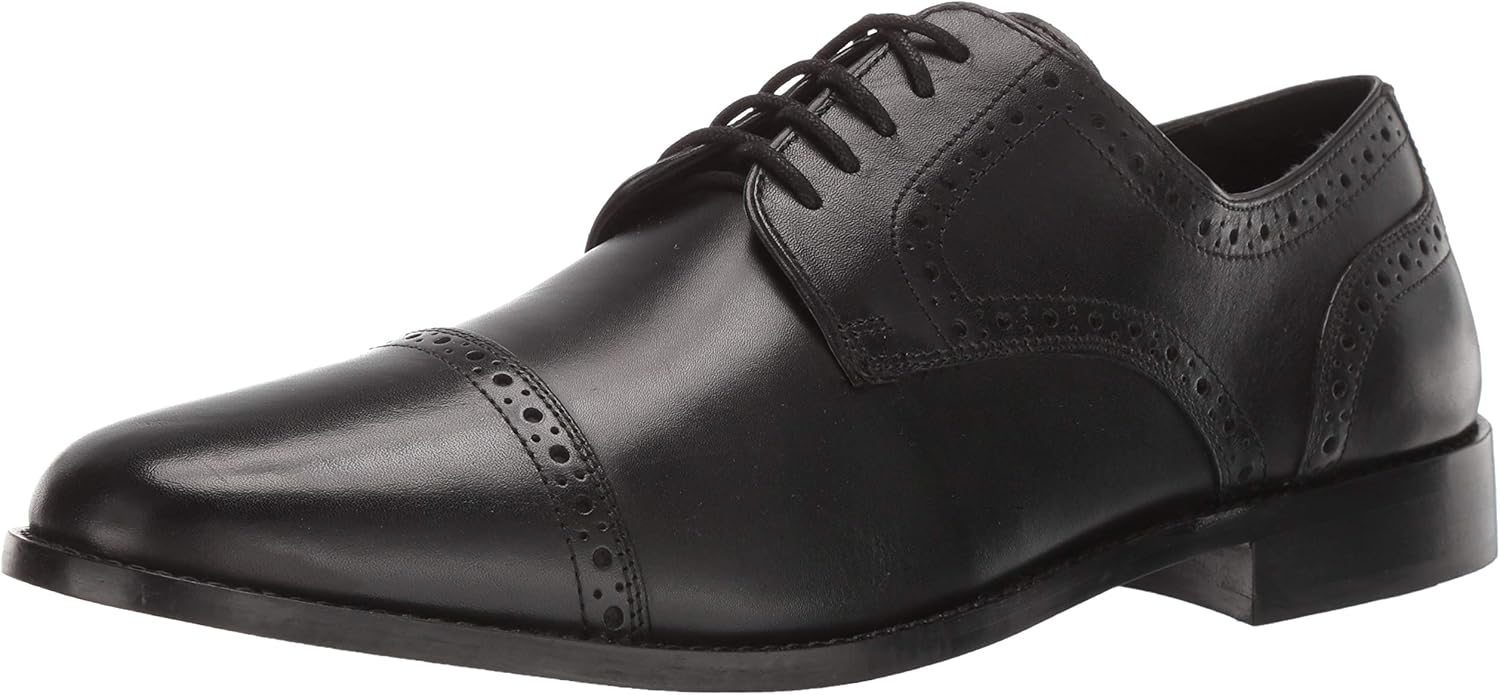 

Мужские туфли Nunn Bush Norcross с носком кап-то, черный