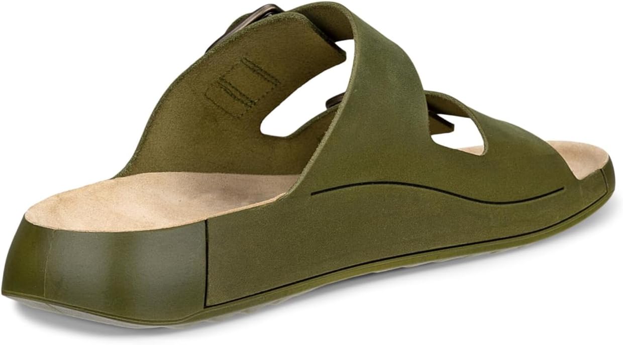 Мужские сандалии ECCO Cozmo с двумя ремешками и пряжкой, Acorn Nubuck — фото 3