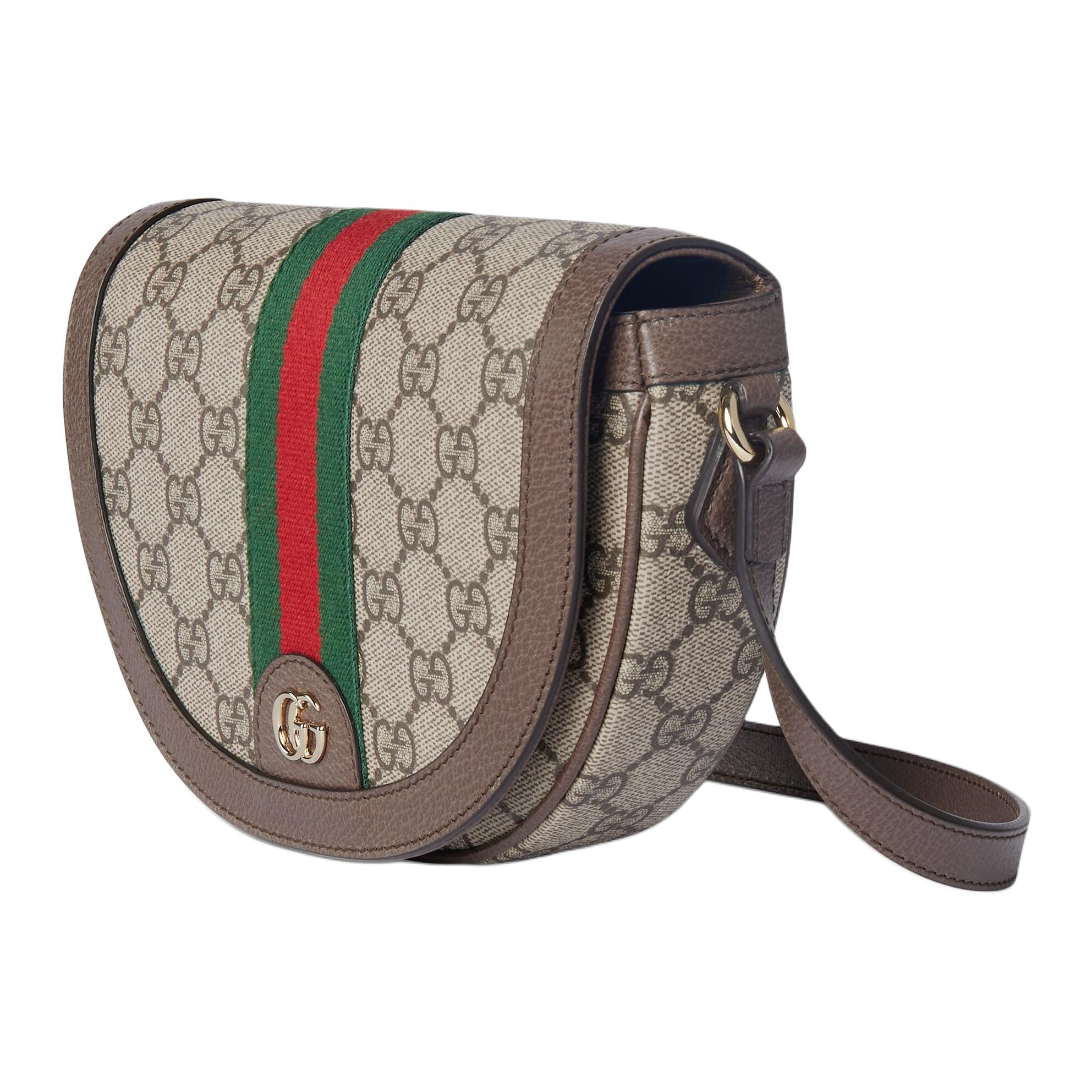 Женская сумка Gucci Ophidia через плечо, маленькая — фото 2