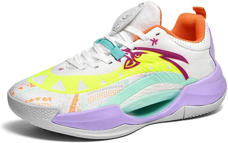 

Мужские спортивные кроссовки Rongduyan для прогулок на открытом воздухе, повседневные, для баскетбольных соревнований, белый/зеленый