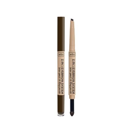 

WIBO Eyebrow System 2-в-1 Карандаш для бровей № 3