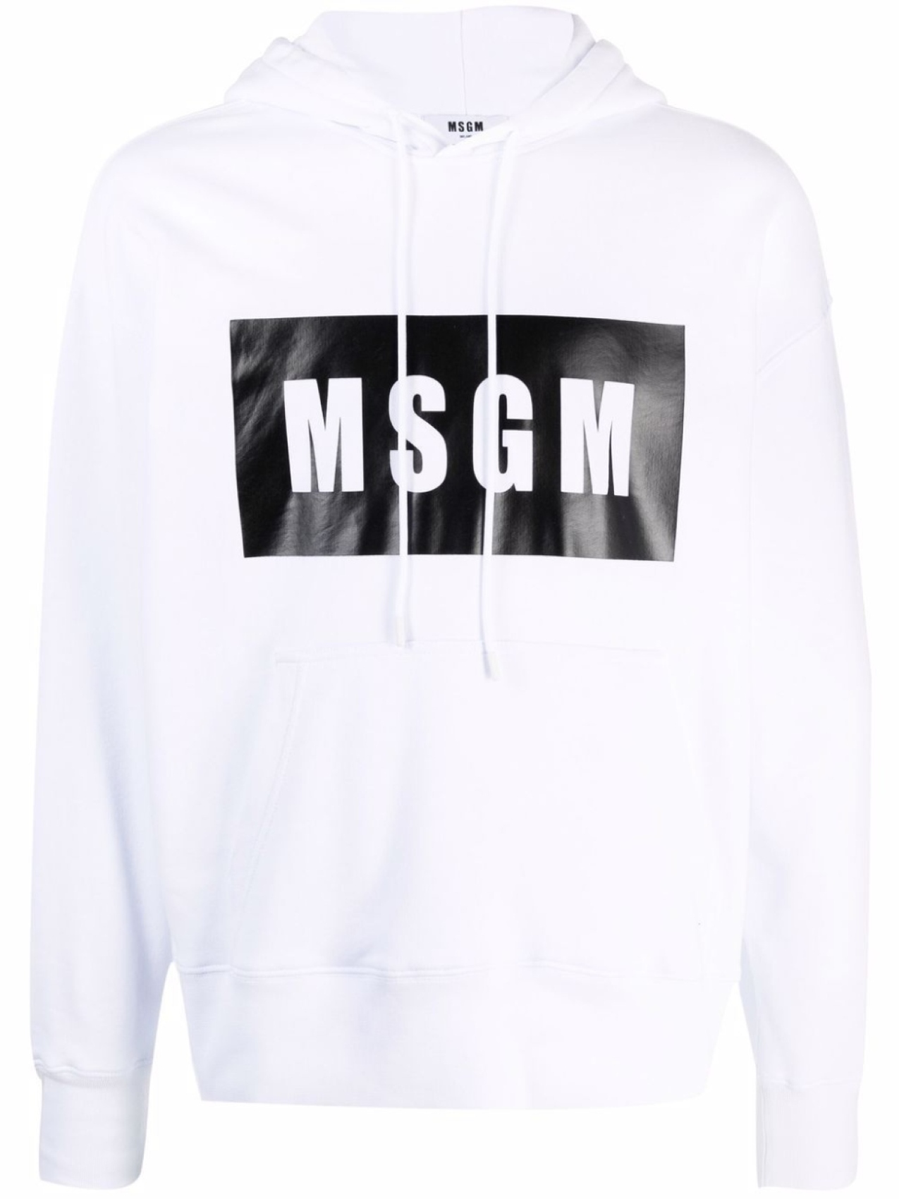 

Худи с логотипом MSGM, белый