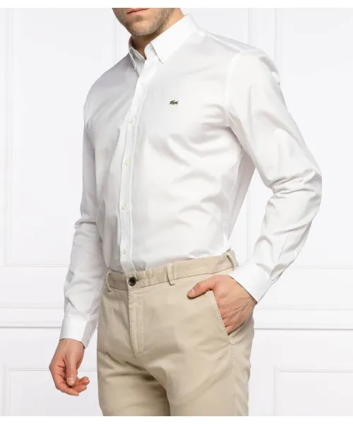 

Рубашка Slim fit Lacoste, белый