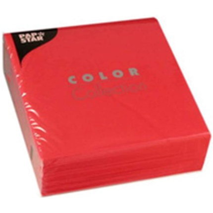 

Салфетки Color Collection, 3-слойные, сложение 1/4, 33 X 33 см, бордовые Papstar