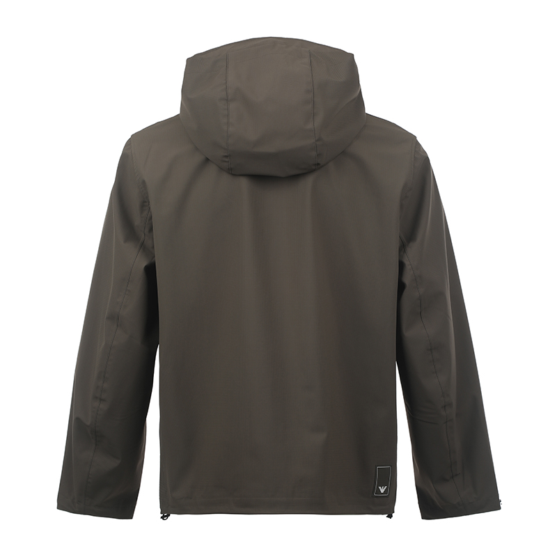 EMPORIO ARMANI Курка для путешествий мужская с сумкой для хранения коричневая, Brown — фото 3