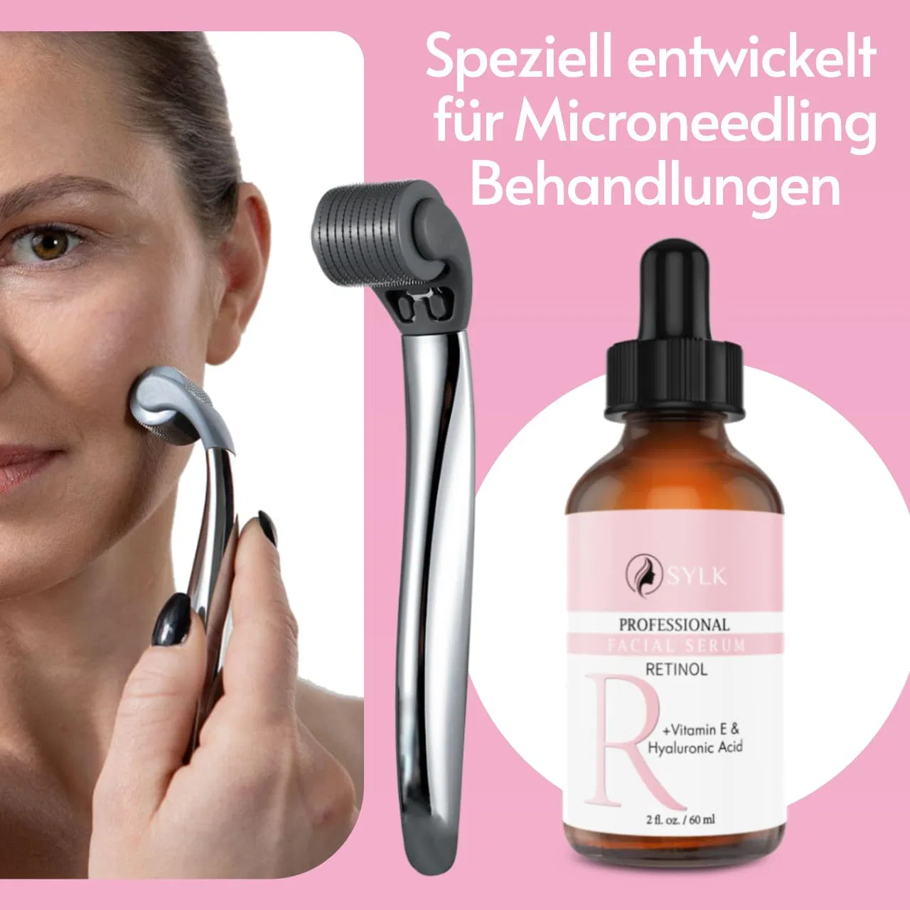 Сыворотка Sylk — Высококонцентрированная для лица с ретинолом и гиалуроном Retinol Serum — фото 3