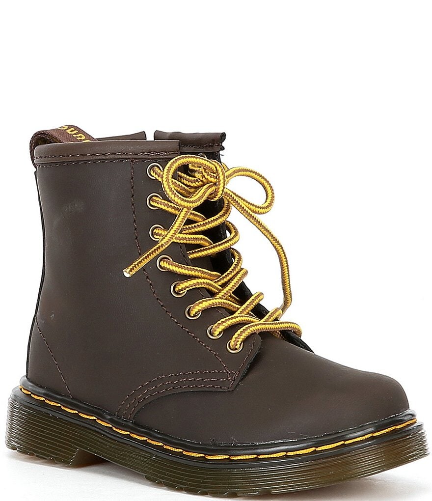 

Детские кожаные ботинки Dr. Martens 1460 (для малышей), коричневый