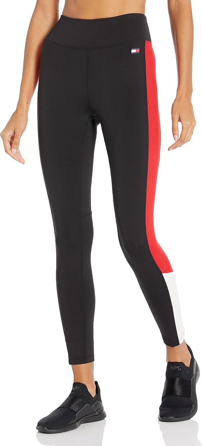 

Женские компрессионные леггинсы Tommy Hilfiger с высокой посадкой, Black